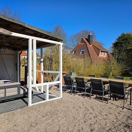 Smittshoern 3 - Nordsee Erdgeschosswohnung Mit Eingezaeunten Garten, Kamin Und Lounge! Altfunnixsiel Екстериор снимка