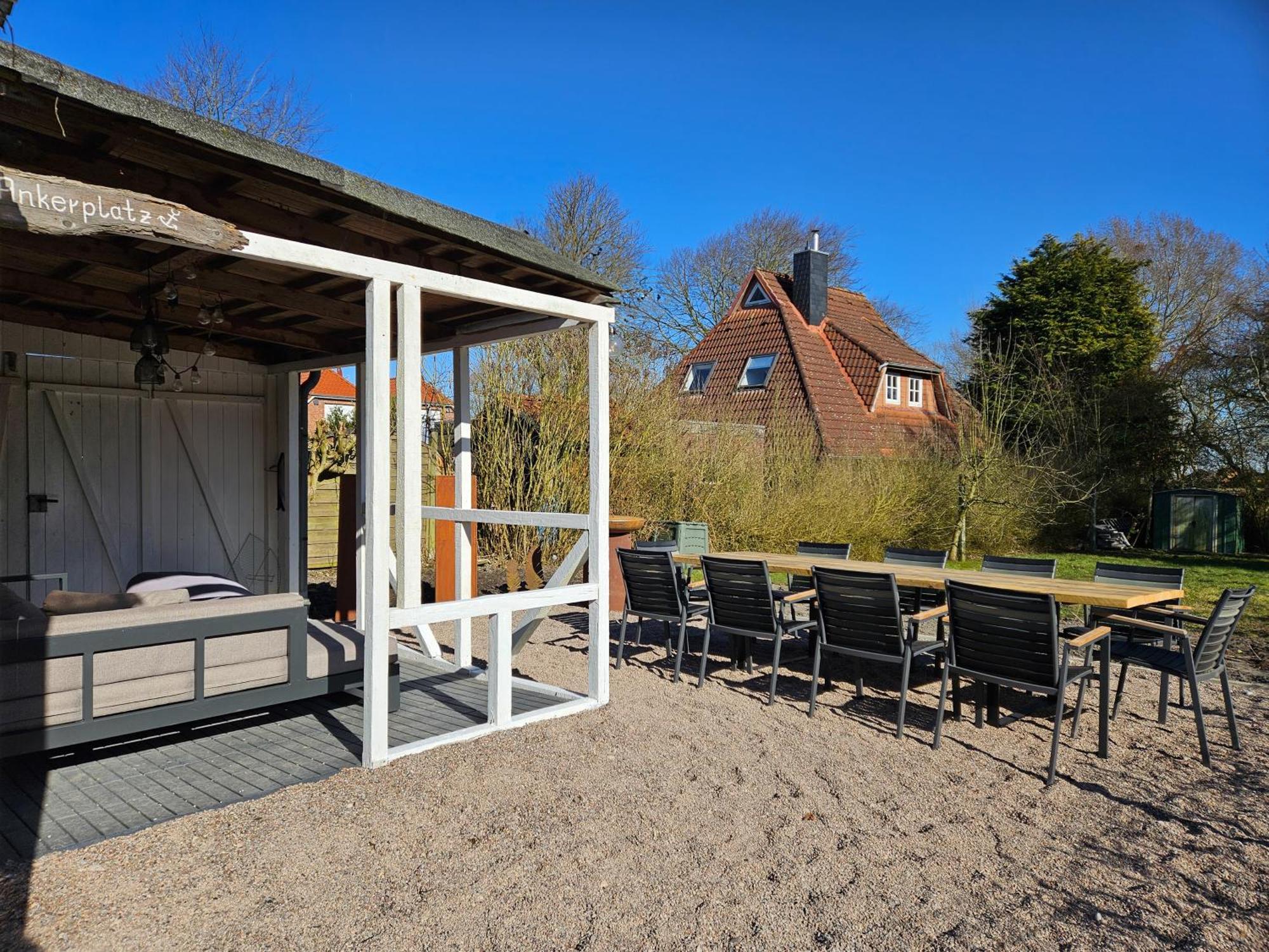 Smittshoern 3 - Nordsee Erdgeschosswohnung Mit Eingezaeunten Garten, Kamin Und Lounge! Altfunnixsiel Екстериор снимка
